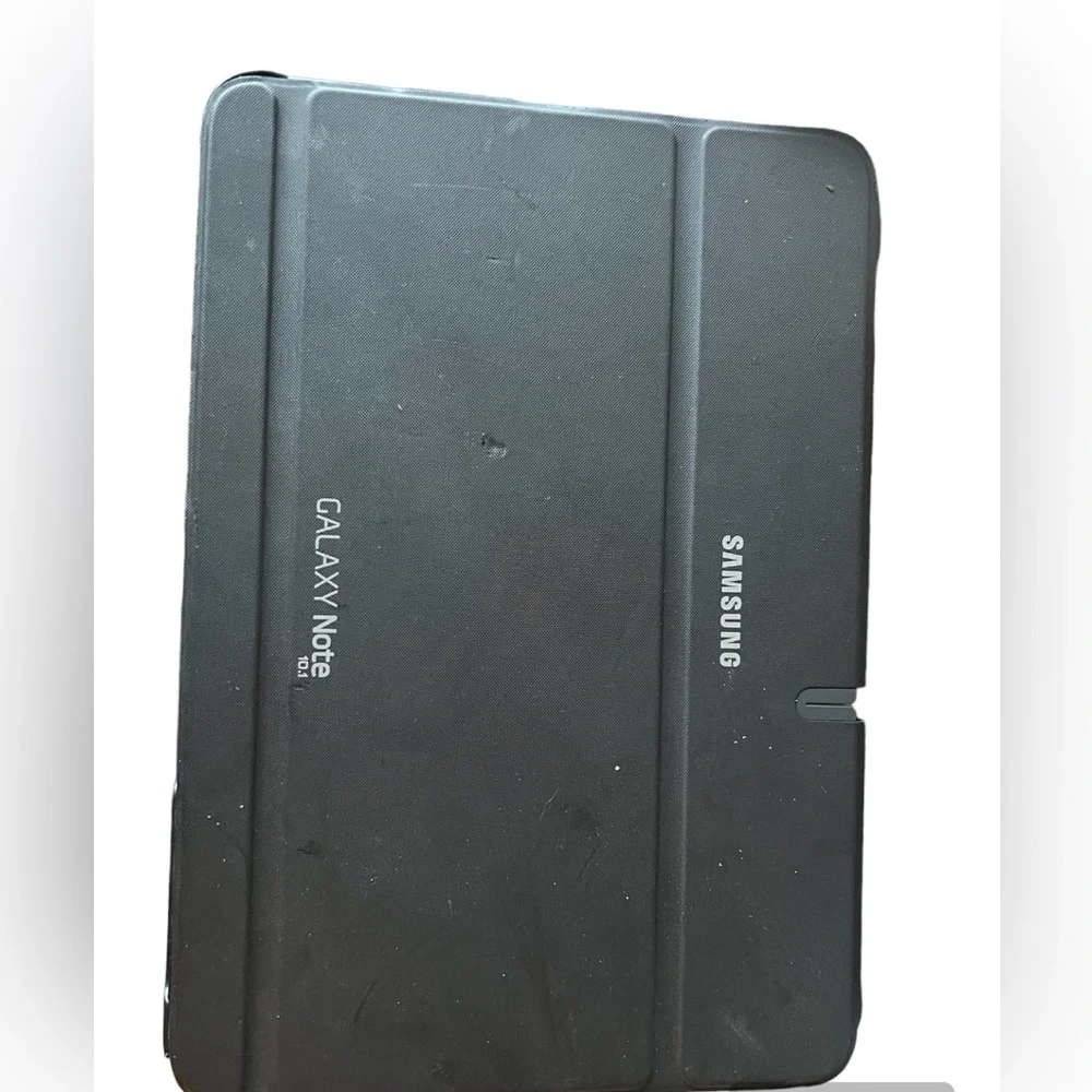 Book Cover Stand Case for Samsung Galaxy Note 10.1 - Gray